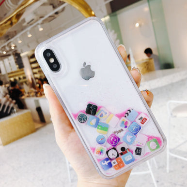Glittering Mobile Phone Case – Stylish & Protective Cover