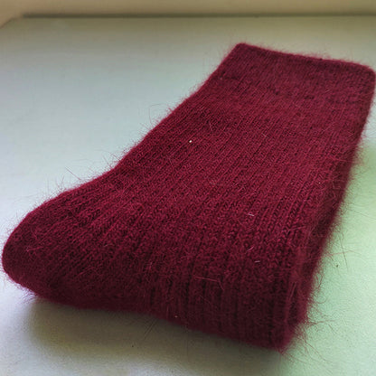 Rabbit Wool Blend Fleece Lined Winter Socks Warm Daily Wear
