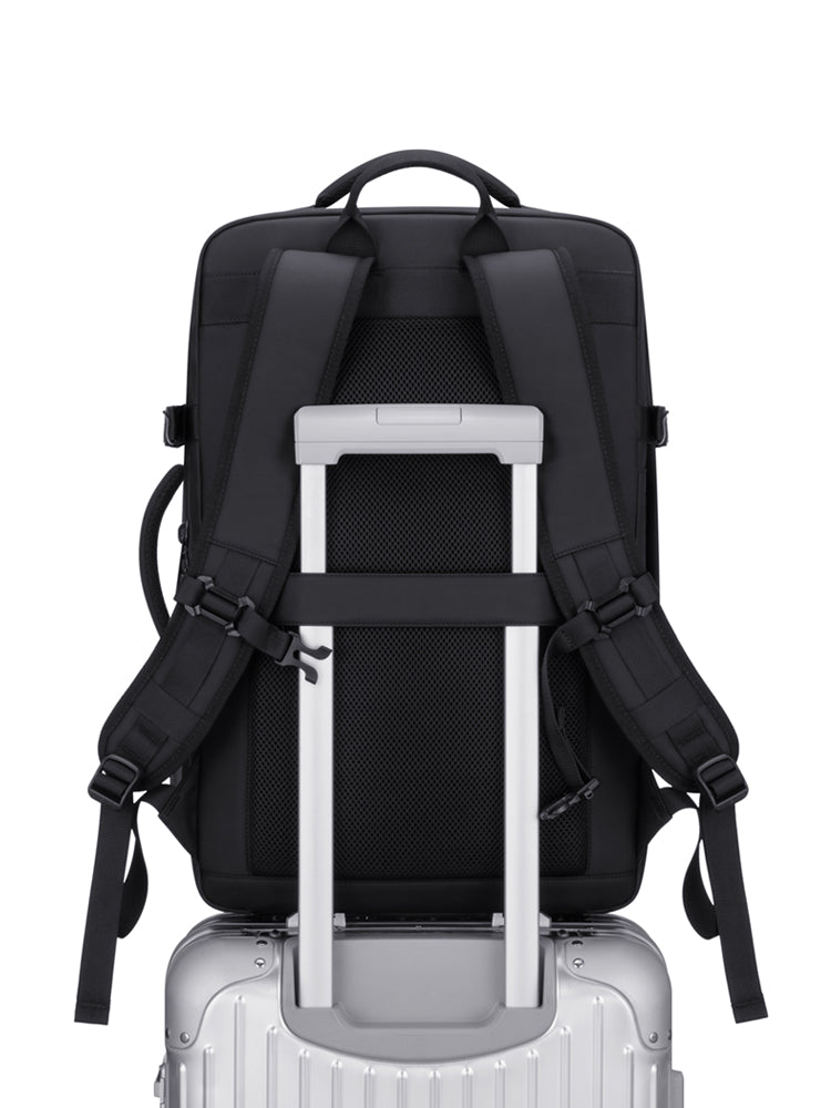 Square Shaped Travel Backpack for Men Double Shoulder Bag