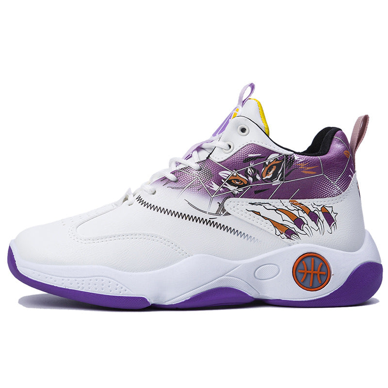 Buy Men's High-Top Basketball Sneakers with Breathable Design