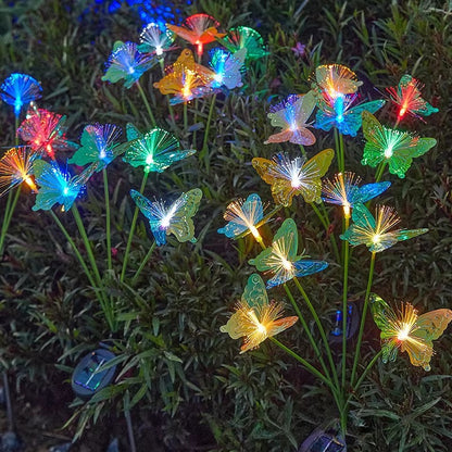 Fiber optic butterfly light