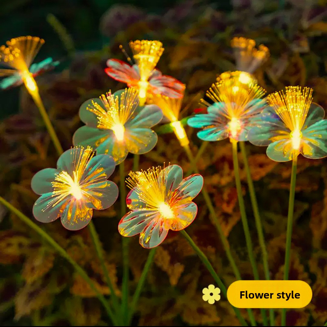 Fiber optic butterfly light