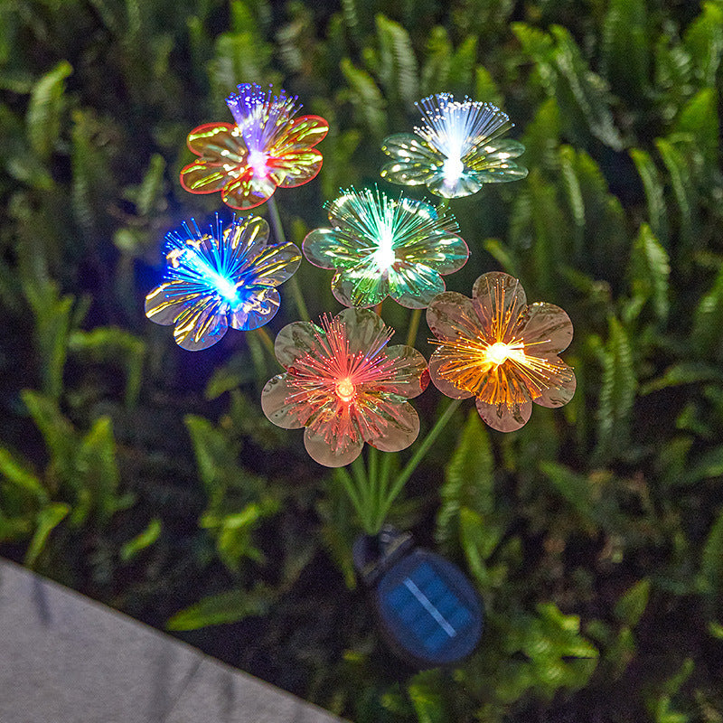 Fiber optic butterfly light