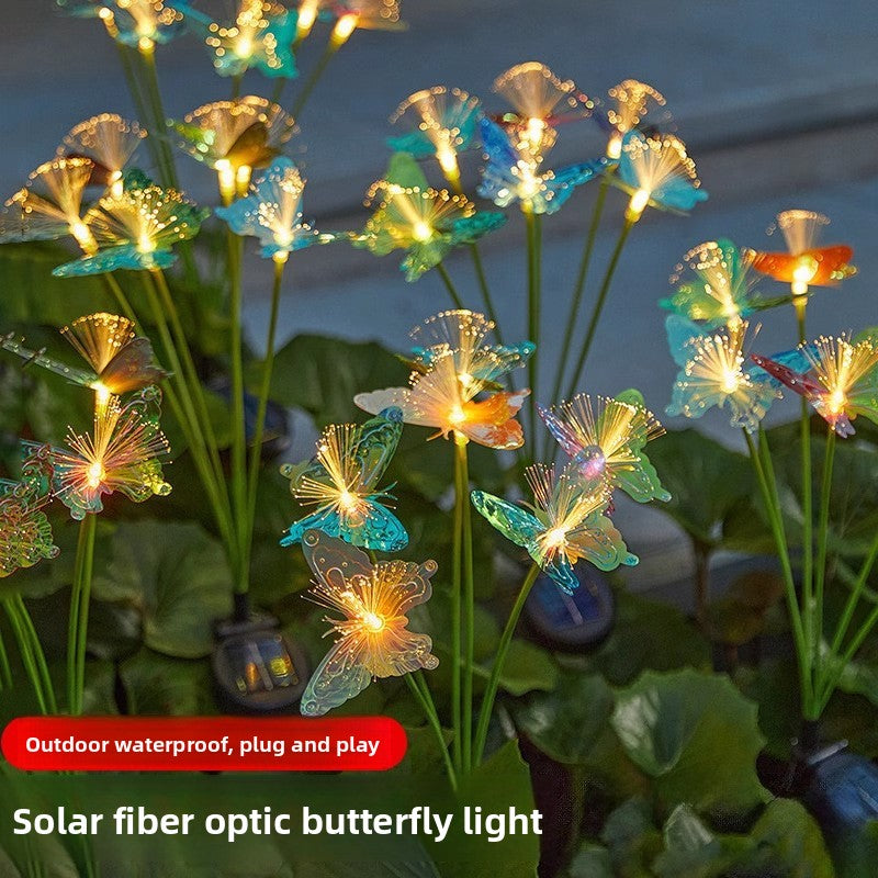 Fiber optic butterfly light