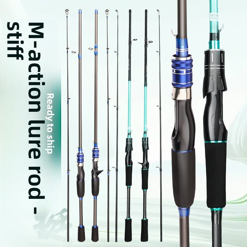 Fiberglass Fishing Rod with Hollow Plug Design