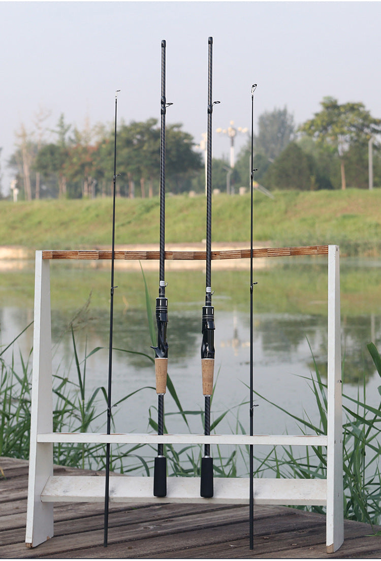 Fiberglass Fishing Rod with Hollow Plug Design