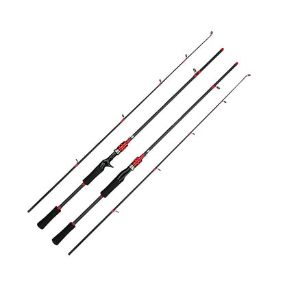 Fiberglass Fishing Rod with Hollow Plug Design