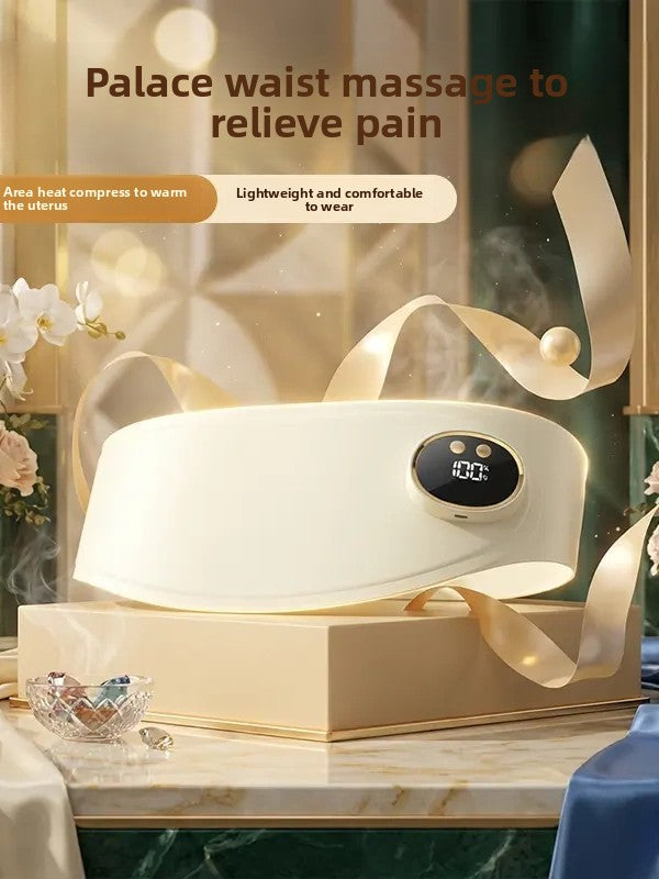 Fick Ultra-Thin Abdominal Warming Belt with Massage