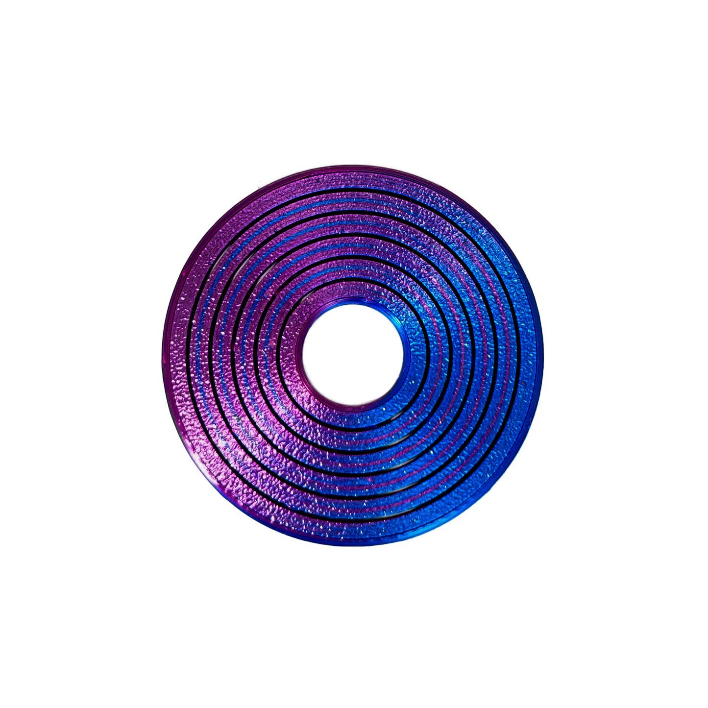 Fidget Spinner Perpetual Motion Instrument Colorfulful Rotating Decompression Ring