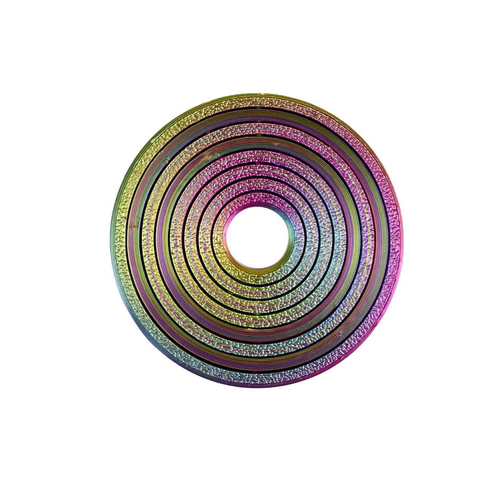 Fidget Spinner Perpetual Motion Instrument Colorfulful Rotating Decompression Ring