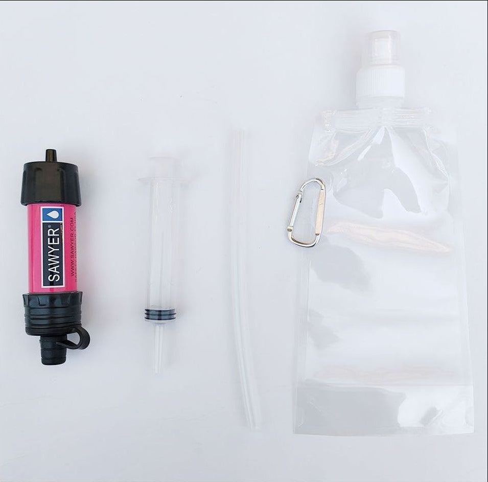 Field survival water purifier