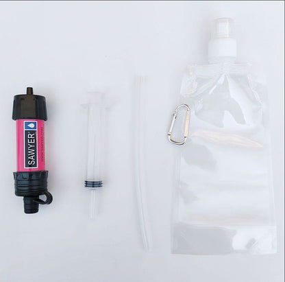 Field survival water purifier