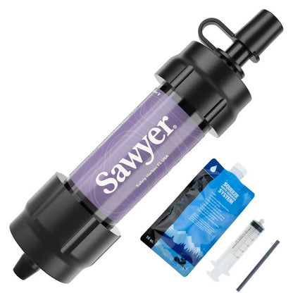 Field survival water purifier