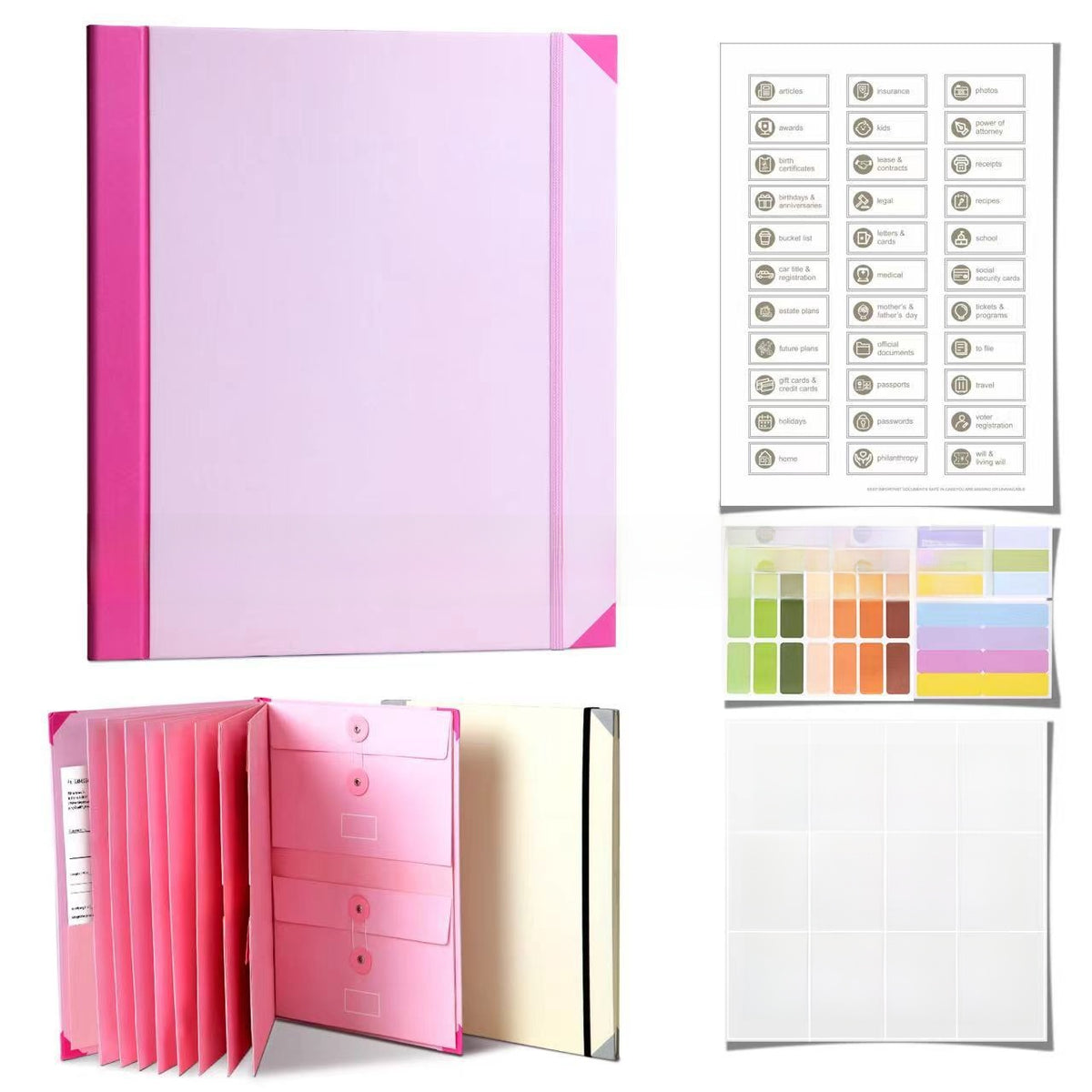 File Organizer Binder