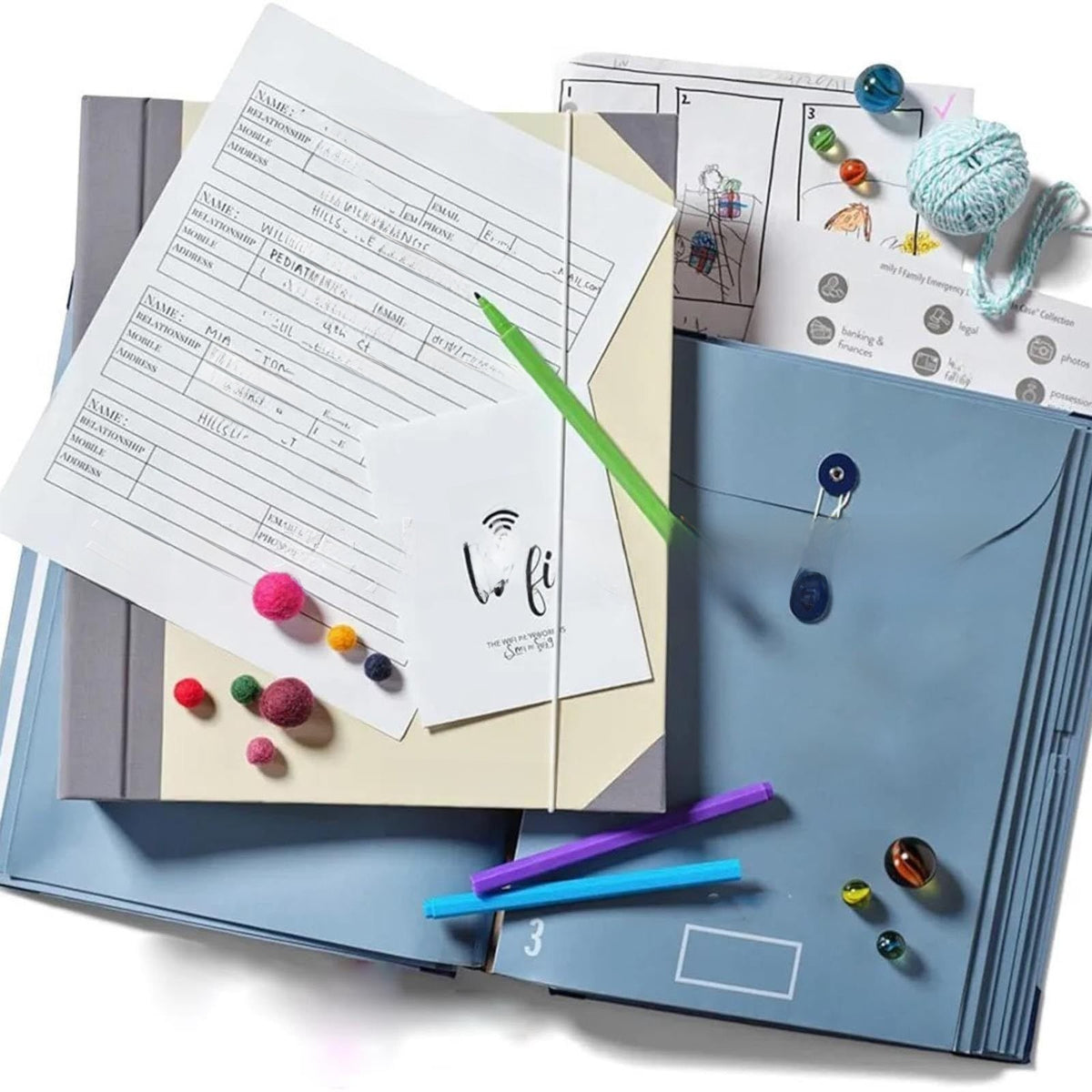 File Organizer Binder