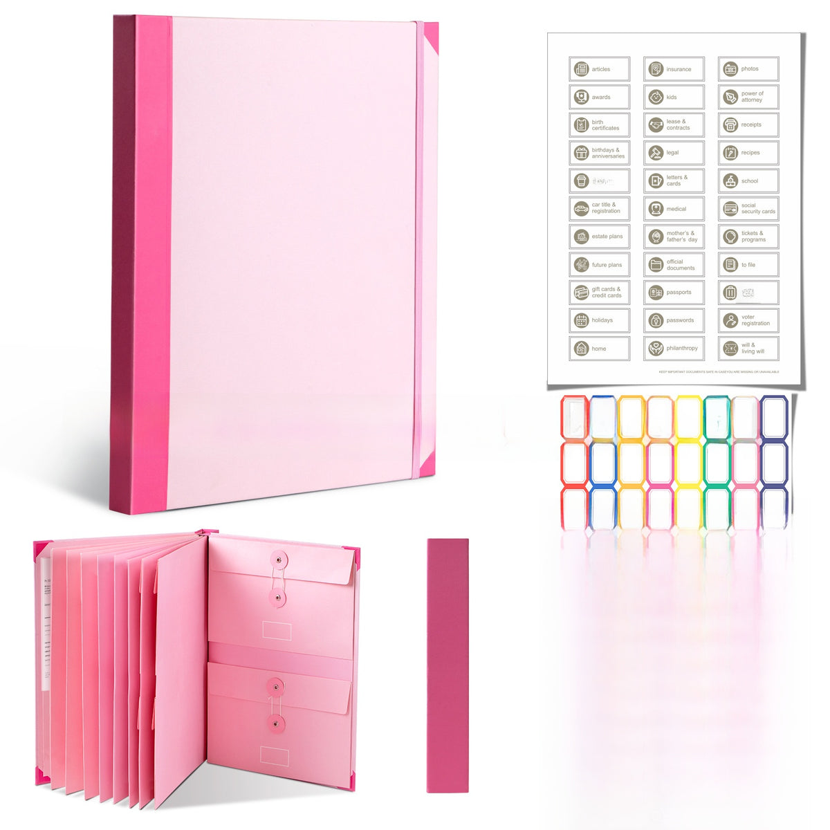 File Organizer Binder