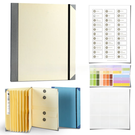 File Organizer Binder