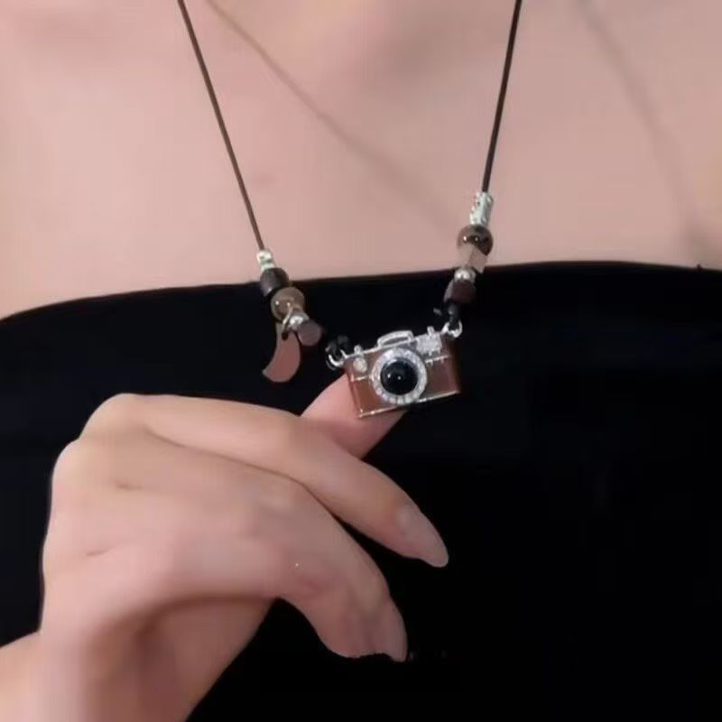 film camera necklace