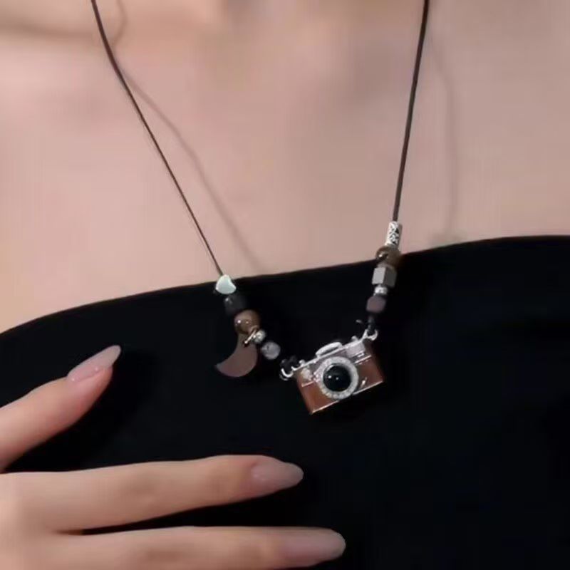 film camera necklace
