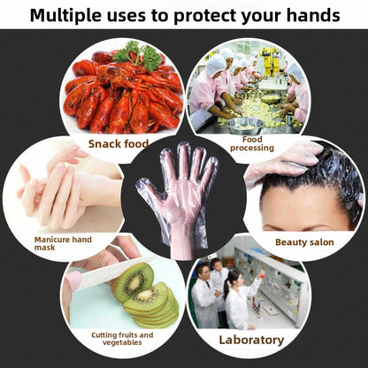 Film Kitchen Household Gloves