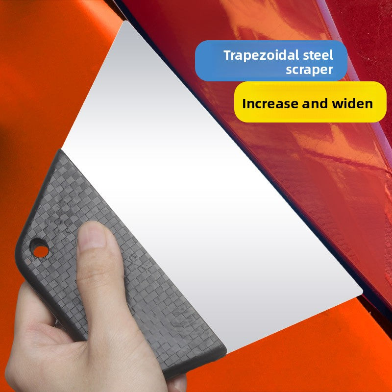 Film pasting scraper