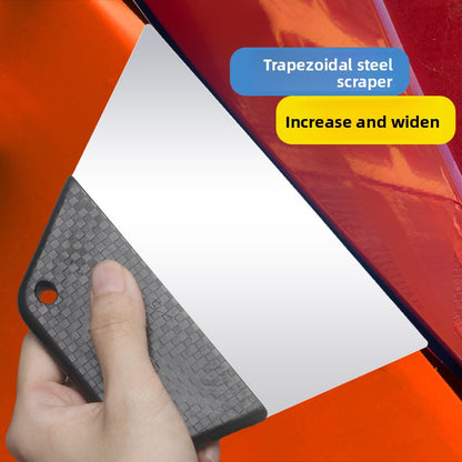 Film pasting scraper