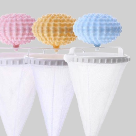 Filter mesh prevents hair tangling and adhesion