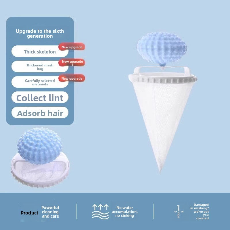 Filter mesh prevents hair tangling and adhesion