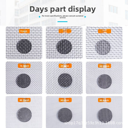 Filter mesh window screen
