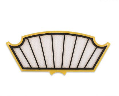 Filter screen roller brush with swivel wheels