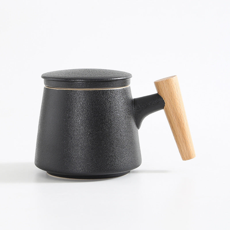 Filter teacup with lid