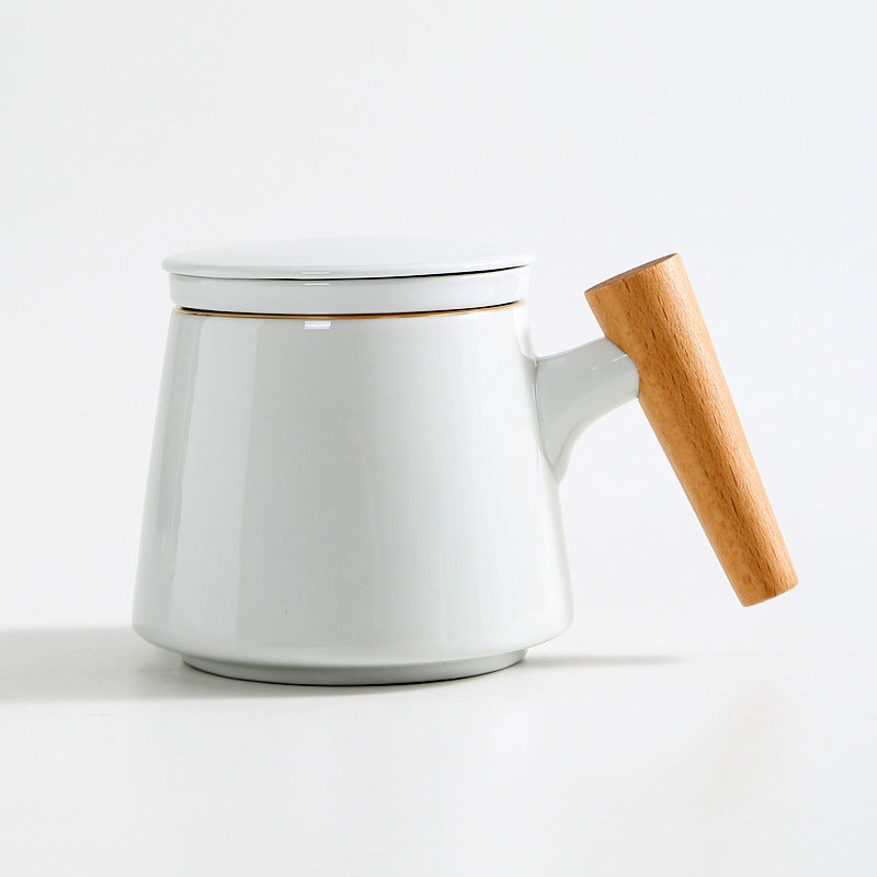 Filter teacup with lid