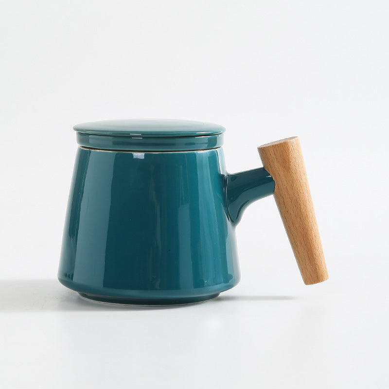 Filter teacup with lid