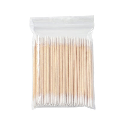 Fine-point cotton swab