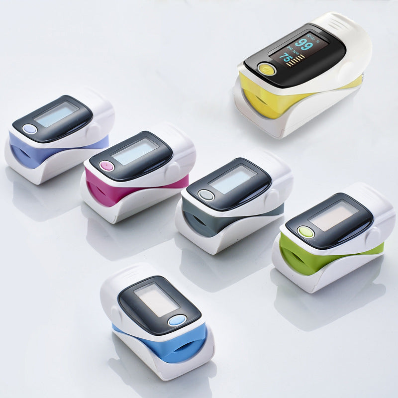 Finger Clip Pulse Oximeter for Heart Rate and Oxygen Monitoring