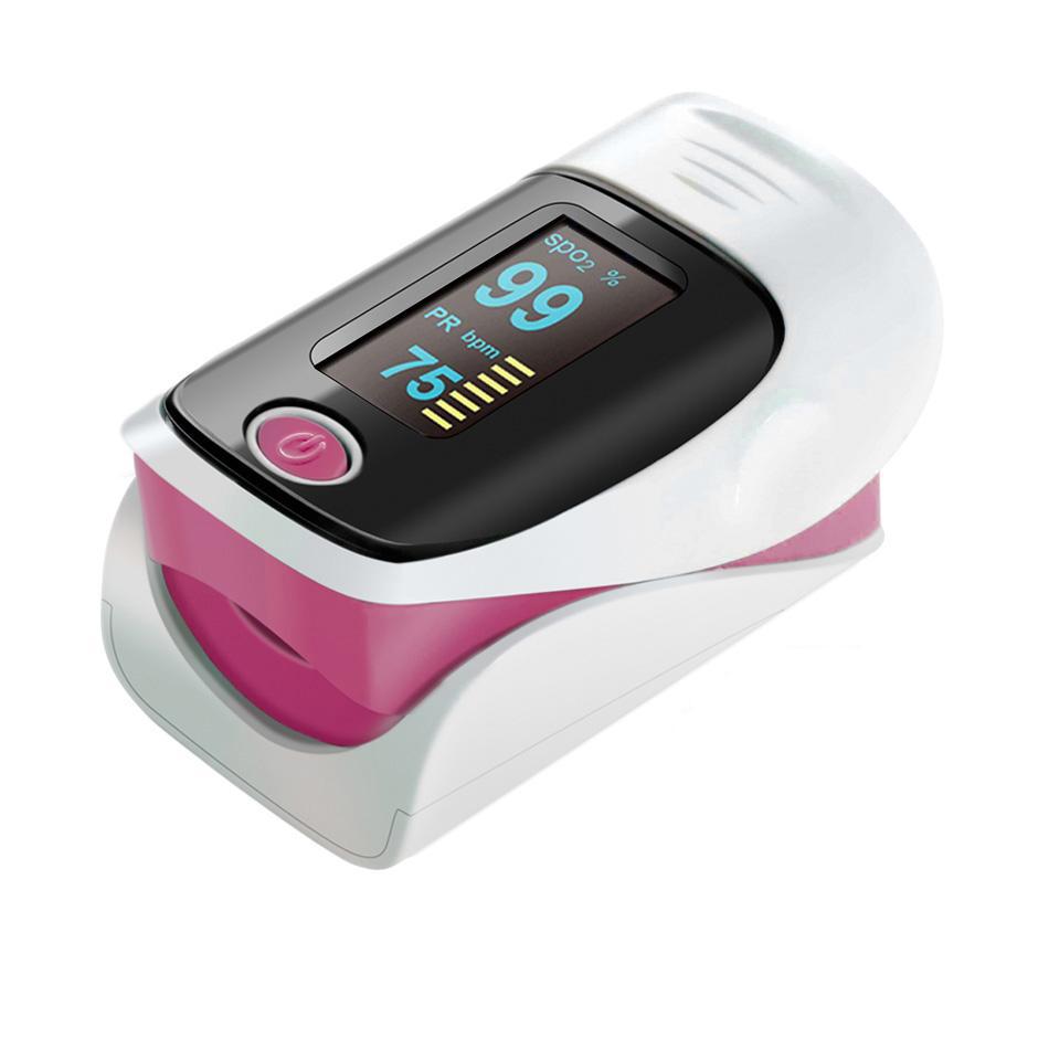 Finger Clip Pulse Oximeter for Heart Rate and Oxygen Monitoring