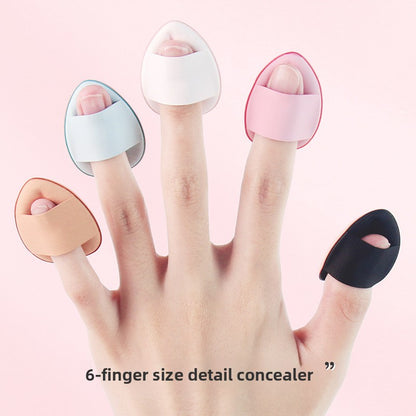 Finger Powder Puff Makeup