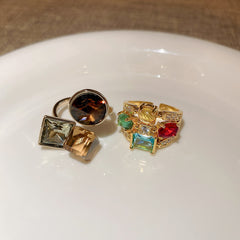 Champagne Satellite Ring