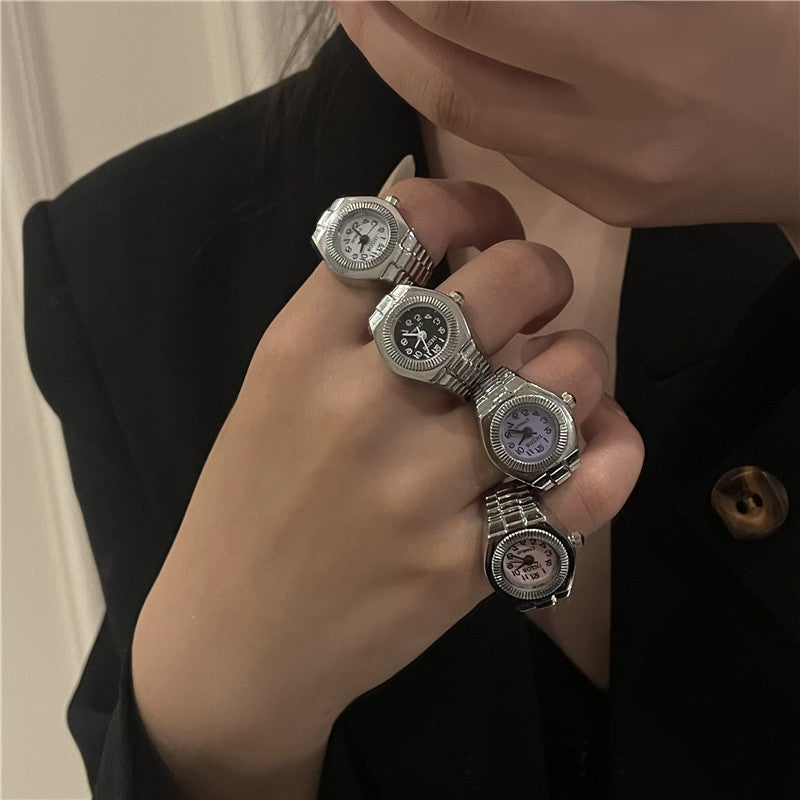 finger ring watch