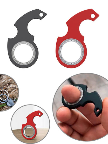 Finger Spinner Stress Relief Keychain Toy