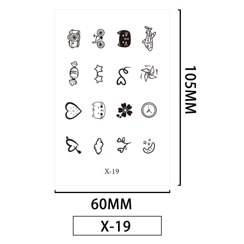 Finger Tattoo Stickers