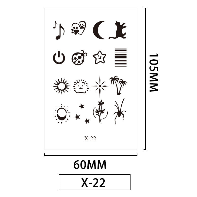 Finger Tattoo Stickers