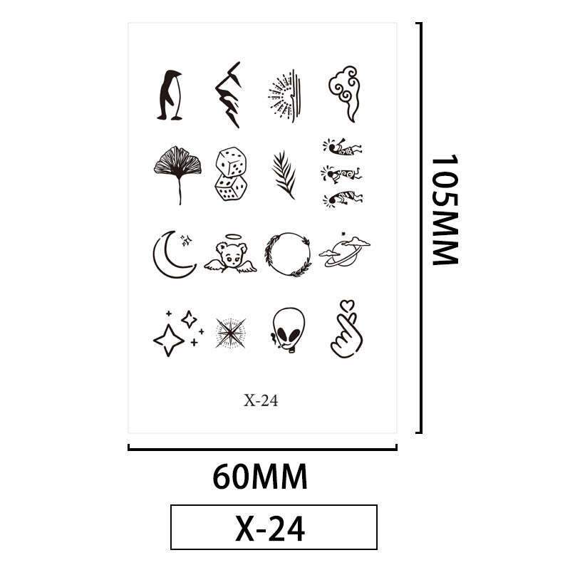 Finger Tattoo Stickers