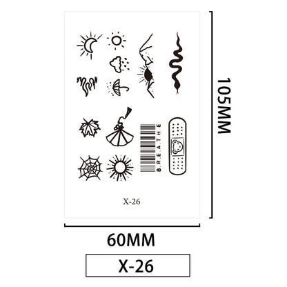 Finger Tattoo Stickers