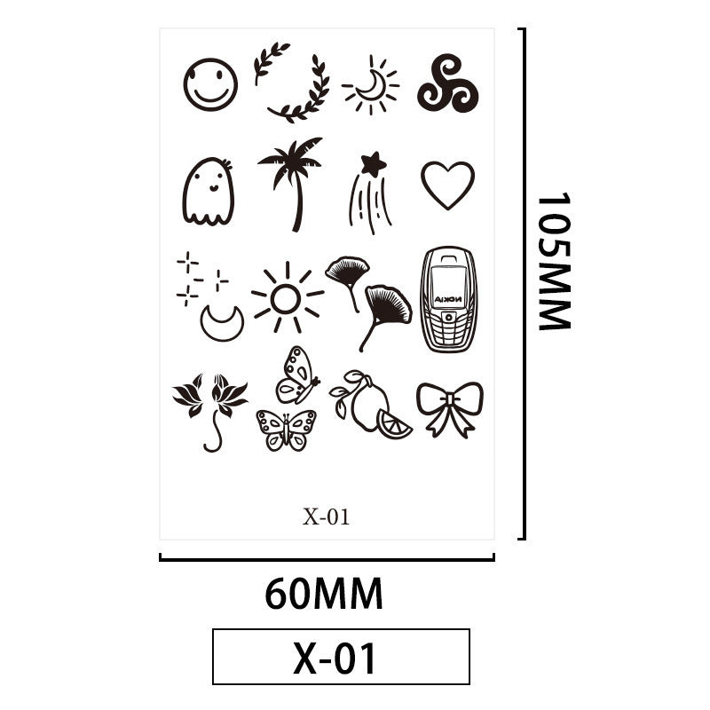 Finger Tattoo Stickers