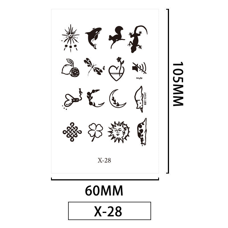Finger Tattoo Stickers