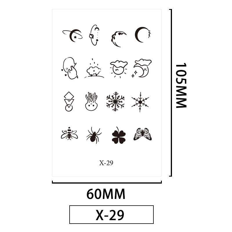 Finger Tattoo Stickers