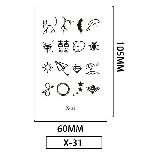 Finger Tattoo Stickers