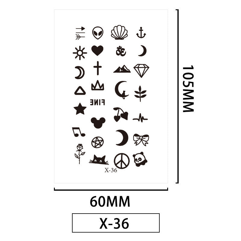 Finger Tattoo Stickers