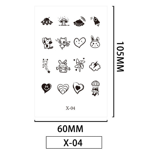 Finger Tattoo Stickers
